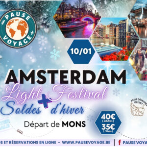 Amsterdam au départ de Mons
