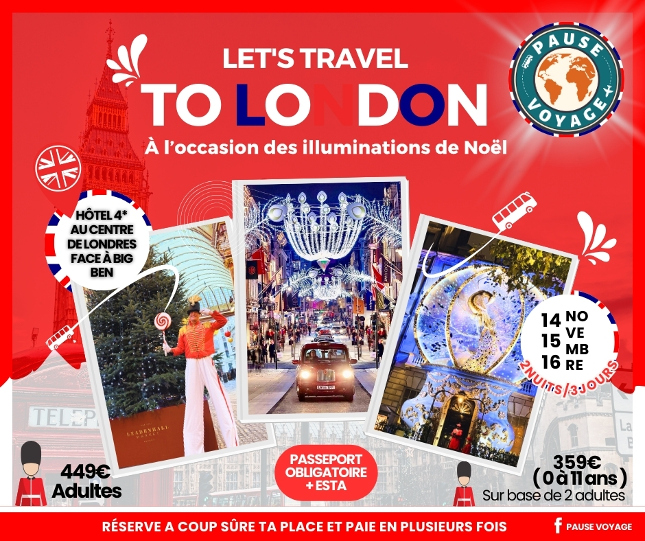 London Novembre 2K26 Londres Illuminations de Noel