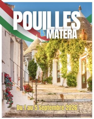 Les Pouilles - 01/09/2026 au 05/09/2026 ( 2 ème date )