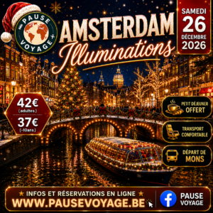 Amsterdam : Illuminations de Fin d'année - Samedi 26 Décembre 2026