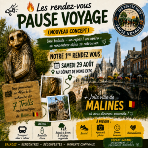 1er Rendez vous PAUSE VOYAGE - Samedi 29 août